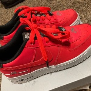 Neon pink Air Force 1